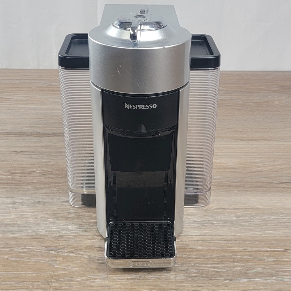 Nespresso DeLonghi Vertuo Evoluo Coffee Espresso Machine Silver ENV135S